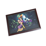Lord Krishan And Goddess Radha Photo Frame - 14 × 20 Inches | For Pooja Temple | Home Decor And Gifts