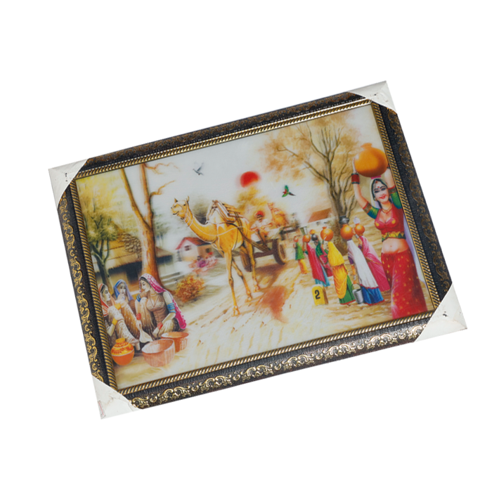 Camel 3D Photo Frame - 14 × 17 Inches