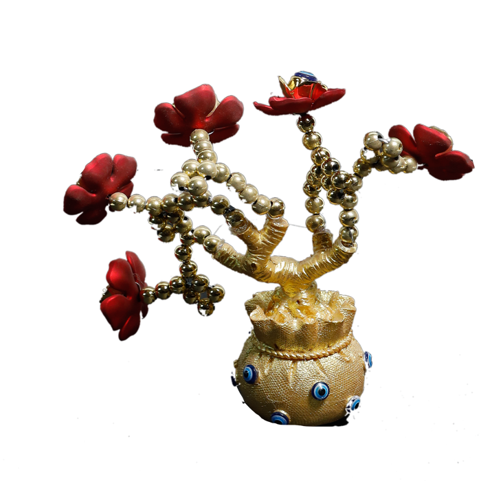 Red tree -6 × 5 Inches