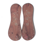 Tibetan wooden sandals worn by Buddhist monks