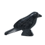 Raven Fetish Carving by Hayes Leekya -1.5 × 3.7 Inches