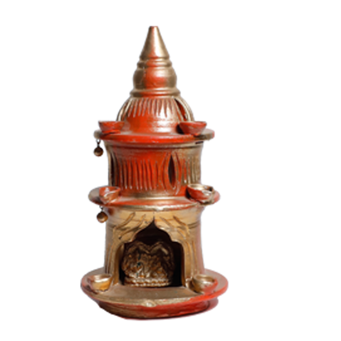 Mitti Ka Mandir -15 × 8 Inches