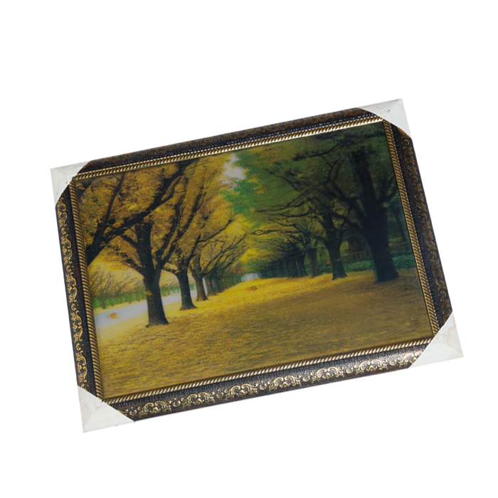 Tree Painting 3D Photo Frame - 14 × 17 Inches