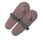 Tibetan wooden sandals worn by Buddhist monks