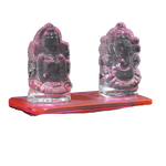 Gulabe Laxmi Ganesh - 3 × 4 Inches