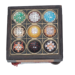 Navgrah Yantra With Active Beej Mantra Kavach - 4 × 4 Inches