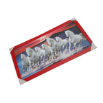 7 Running Vastu Shastr White Horse Photo Frame - 26 × 14 Inches | For Home Decor And Gifts