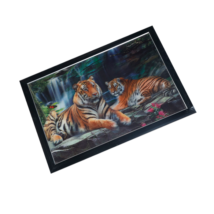 Tiger Photo Frame - 17 × 25 Inches