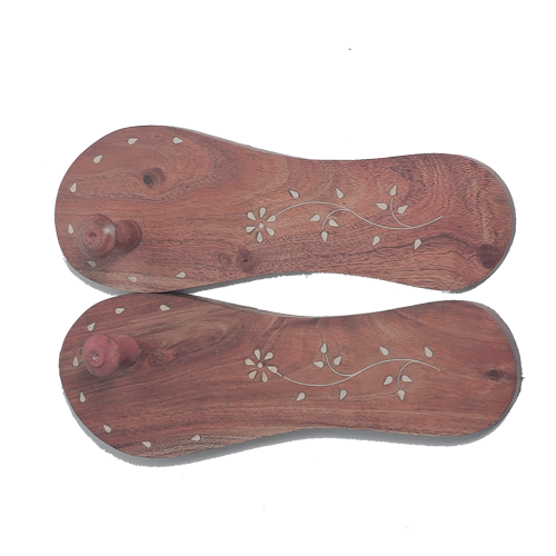 Tibetan wooden sandals worn by Buddhist monks