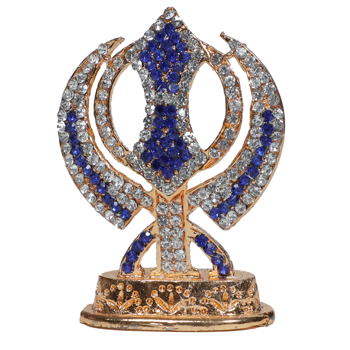 Sikh Religious Symbol Khanda Sahib Idol