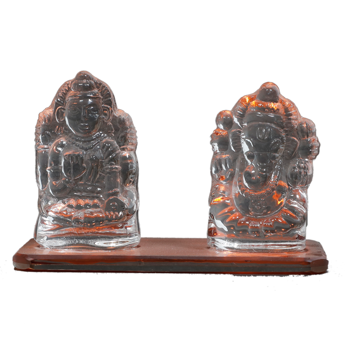 Orenge Laxmi Ganesh - 3 × 4 Inches