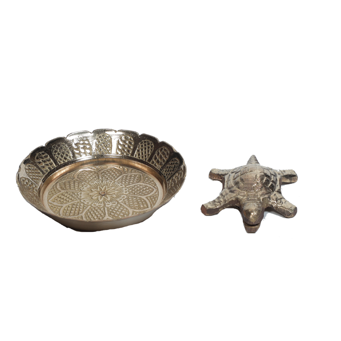 Antique Brass Turtle - 3 × 3Inches