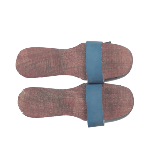 Tibetan wooden sandals worn by Buddhist monks